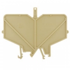 PIASTRA DI FISSAGGIO SERIE SAK BEIGE 3 MM HP 2 ADP2 - WEIDMULLER 0485660000 product photo