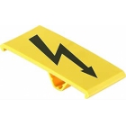 MARCATORE PER CONNETTORI POLIAMMIDE 66 GIALLO WAD 12 M. BL. - WEIDMULLER 1055960000 product photo