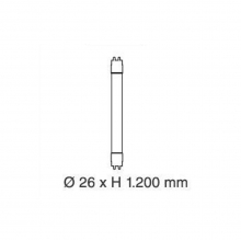 T8 TUBO LED 120CM 18W  PER CRESCITA DELLE PIANTE product photo