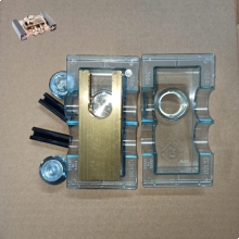 MORSETTO DEVIOCANAL PER CAVI 95 MMQ 200A 500V RUBACORRENTE SENZA INTERRUZIONE product photo