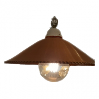 SOSPENSIONE C/PIATTO D.40 RAME product photo Photo 02 3XL