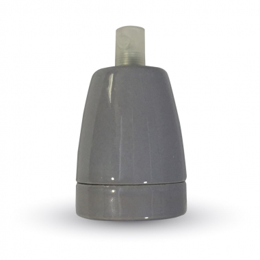 PORTALAMAPDA IN PORCELLANA GRIGIO product photo Photo 01 3XL