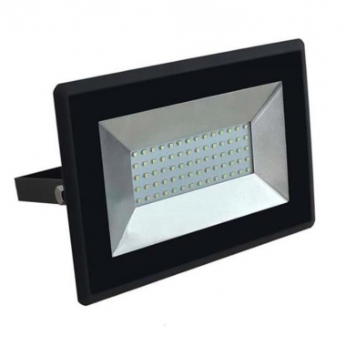 FARO ESTERNO LED NUOVO ULTRA SLIM  50W LUCE FREDDA NERO TIPO 5960 product photo Photo 04 3XL
