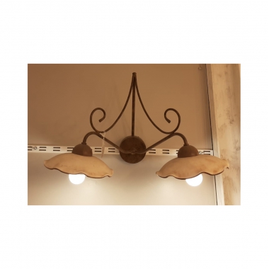 BRESCIA APPLIQUE 2 LUCI product photo Photo 02 3XL