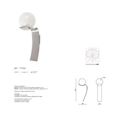 WAVE*LAMPADA PARETE FLUO 15W product photo Photo 02 3XL