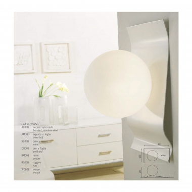 WAVE * LAMPADA DA PARETE 1X60W product photo Photo 02 3XL