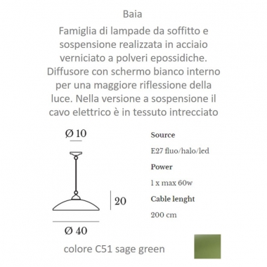 VEC PLAF.GANCI D.50 VETRO BI product photo Photo 02 3XL