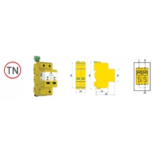 INTERRUTTORE L 3/30 230 FF 2  SPD TIPO 2 IN 30 KA  TN - ZOTUP 200120 product photo