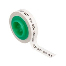 MARCATORE CAVI ROTOLO DI RICAMBIO PER KIT SEGNAFILI ADESIVI LEGENDA 8 7000058791 - 3M ITALIA SDR8 product photo