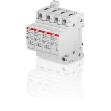 OVR T1+2 3N 12.5 275S P TS 3P+N 12.5KA QS - ABB OVR123N12275STS - ABB OVR123N12275STS product photo