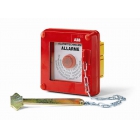 QUADRETTO EMERGENZA ROSSO INCASSO CON PULSANTE - ABB 13183 product photo