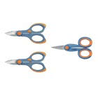 Assortimento Kit 3 Forbici Elettricista Lama Diritta Acciaio Inox Microdentata - ABC UTENSILI B21835003 product photo