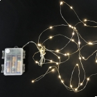LUCI PAZZE 48 LED BIANCO CALDO A BATTERIA DECORAZIONE NATALE - ARTELETA LED/48/WW product photo
