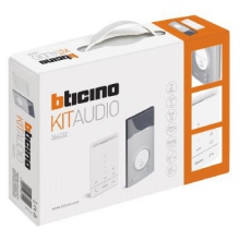 KIT CITOFONICO CLASSE100A16E MONO FAMILIARE LINEA 3000 - BTICINO 364232 product photo