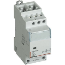 CONTATTORE 3NO 25A BOB 230VAC AC3 BTDIN - BTICINO FT2A3N230 product photo