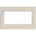 INTERLINK - PLACCA CURVA 4P RESINA MAGIC - BTICINO 123045AV - BTICINO 123045AV product photo