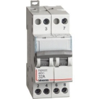 COMMUTATORE CON ZERO CENTRALE 2NO 32A 230/400V 2 MODULI DIN BTDIN - BTICINO F62N32C product photo