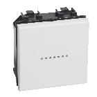 LL - DEVIATORE AX 1P 10A 2M BIANCO - BTICINO N4053M2N - BTICINO N4053M2N product photo