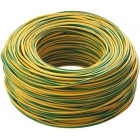 CAVO CORDICELLA UNIPOLARE FS17 450/750 V 1X16 MMQ GIALLOVERDE 1 METRO - CAVI FS17/16GVM product photo