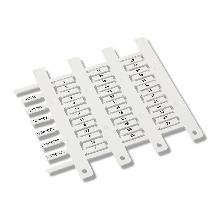 CEMBRE 40092 TARGHETTE SEGNACAVO PER TUBETTI PM 4x15 COLORE BIANCO - CEMBRE 40092 product photo