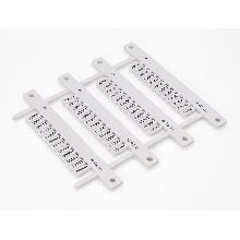 TARGHETTA MG-CPM-07 BIANCA 5X10 X MORSETTI - CEMBRE 41691 product photo
