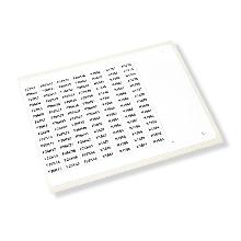 CEMBRE 46933N ETICHETTE ADESIVE PREFUSTELLATE PER COMPONENTI 15x49 COLORE BIANCO - CEMBRE 46933N product photo