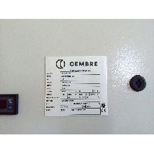TARGA QUADRO MG2-VRT-A BIANCO PVC 60X100 MM - CEMBRE 88962 - CEMBRE 88962 product photo