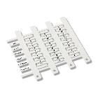 CEMBRE 40092 TARGHETTE SEGNACAVO PER TUBETTI PM 4x15 COLORE BIANCO - CEMBRE 40092 product photo