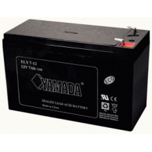 BATTERIA RICARICABILE AL PIOMBO 12V 7AH ECO PER ALLARMI - ELCART 300610000 product photo