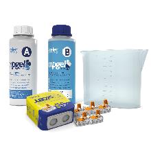 JUBOX KIT 95X95 + 6 CONNETTORI WAGO A 3 VIE - ETELEC JBX3K1 product photo