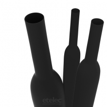 GUAINA TERMORESTRINGENTE BASSA TENSIONE ROLLBOX 4.8BK DISPENSER NERA - ETELEC ROLLBOX4,8NE product photo
