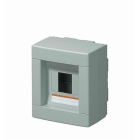 CENTRALINO DA PARETE IP40 SENZA PORTA 4 MODULI - ELETTROCANALI EC61004 product photo