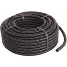 TUBO CORRUGATO IN PVC NERO DIAMETRO 25 MATASSA 50 METRI - ELETTROCANALI ECTC1525 product photo