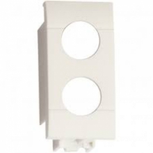 ADATTATORE ORIZZONTALE 2 FORI GEWISS TOP SYSTEM BIANCO - FTE MAXIMAL OAGI2B product photo