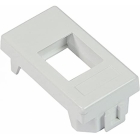 ADATTATORE ORIZZONTALE 1 FORO PER VIMAR PLANA - FTE MAXIMAL OAVP1 product photo