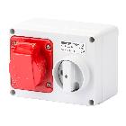 PRESA BL.OR.C.F.3P+T 16A 400V 6H SBF - GEWISS GW66008 - GEWISS GW66008 product photo