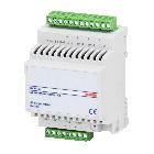 BOOSTER PER ATTUATORI DIMMER LED - CVD - 4 CANALI - 10A - EASY - IP20 - 4 MODULI DIN - GEWISS GW90766 product photo