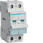 INTERRUTTORE SEZIONATORE DA QUADRO 2 POLI 40 A 2 MODULI - HAGER SBN240 product photo