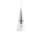 CONO SP1 CROMO LAMPADA SOSPENSIONE - IDEAL LUX 017440 product photo