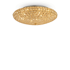 KING PL9 ORO LAMPADA PLAFONIERA - IDEAL LUX 073262 product photo
