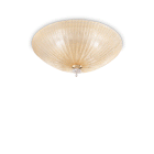 SHELL PL3 AMBRA LAMPADA PLAFONIERA - IDEAL LUX 140179 product photo