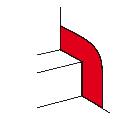 Attraversamento muro per canale monoblocco DLP, larghezza 150 mm 80a Legrand - LEGRAND 010698 product photo