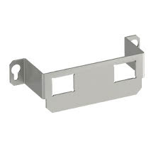 MTGE2 2C TELAIO DI SUPPORTO PER RJ45 2 MODU - OBO BETTERMANN 7407848 - OBO BETTERMANN 7407848 product photo