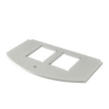MP R2 2C PIASTRA DI MONTAGGIO PER GES R2 PE - OBO BETTERMANN 7408806 - OBO BETTERMANN 7408806 product photo