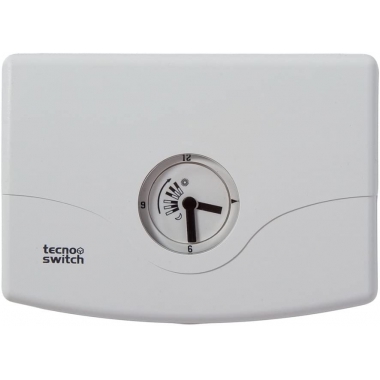 CRONOTERMOSTATO GIORNALIERO DA PARETE MODELLO TIZIANO - TECNOSWITCH CR115BI product photo Photo 01 3XL