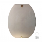 PLAFONIERA DONDOLO PLAFONE LAMPADA SOFFITTO GRANDE VETRO SIMIL TESSUTO R7S - VETRERIA VISTOSI PLDONDOGTENIA product photo