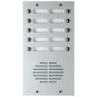 Targa audio in alluminio con 10 pulsanti - VIMAR 1110 product photo