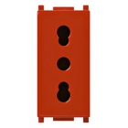 PRESA 2P+T 16A P17/11 ROSSA SERIE PLANA - VIMAR 14203.R product photo
