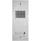 PLACCA STEELY 2F+ AUDIO 1 PULS. ACCIAIO - VIMAR 41501 - VIMAR 41501 product photo