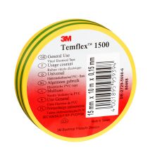 TEMFLEX 1500  GIALLOVERDE 25X25X0,15 NAS - 3M ITALIA 1500/25X25GV - 3M ITALIA 1500/25X25GV product photo